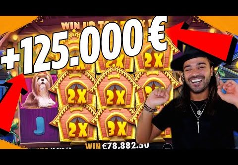 ROSHTEIN  win 125.000 € New World Record The Dog House slot –  Best bonus hunt ever