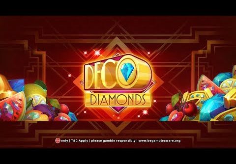 Slot Machine Big Win Game Deco Diamonds from Coinfalls Casino