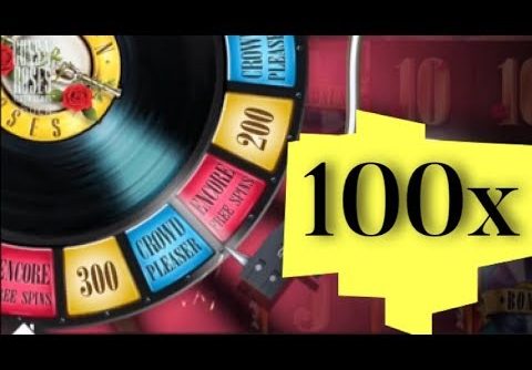 SUPER MEGA WIN! on Guns N’ Roses Video Slots Encore Free Spins