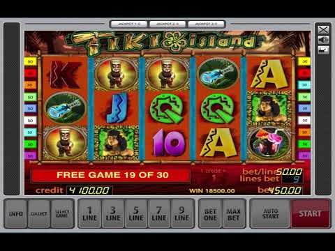 Tiki Island Slot Machine   Free Games Bonus And Biggest Win