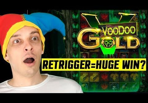 VOODOO GOLD SLOT BONUS, RETRIGGER, BIG WIN?