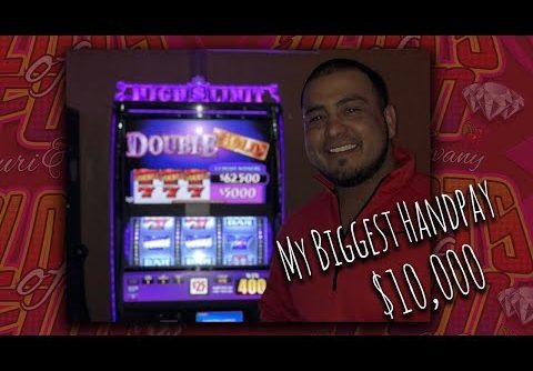 $10,000 Jackpot win! My biggest win caught live!