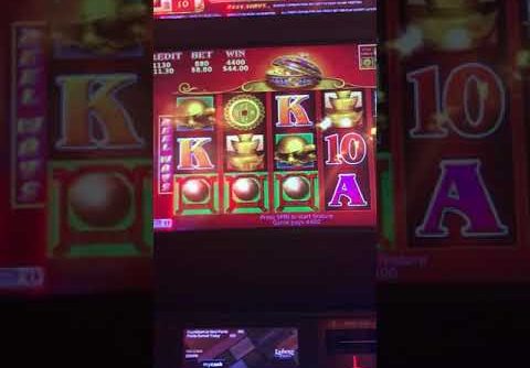 88 fortunes slot big win $8.80 bet bonus!!!