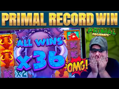 MUST SEE!!! PRIMAL SLOT GOES EXTINCT WITH MY BIGGEST EVER WIN!!!!