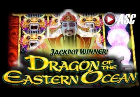 *NEW* DRAGON OF THE EASTERN OCEAN | Aristocrat – BIG WIN! Slot Machine Jackpot Feature & Line Hits