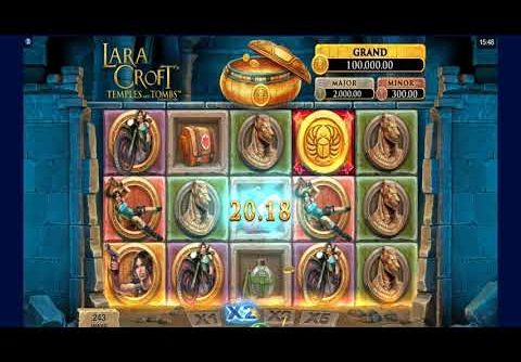 Lara Croft – Temples and Tombs slot | BIG WIN