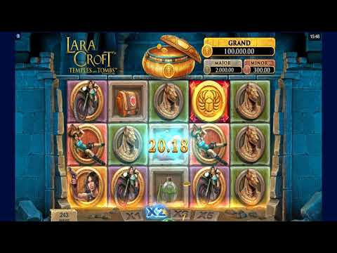 Lara Croft – Temples and Tombs slot | BIG WIN