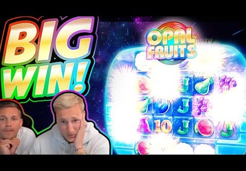 BIG WIN!!! Opal Fruits BIG WIN!! Casino Slot from CasinoDaddy Live Stream