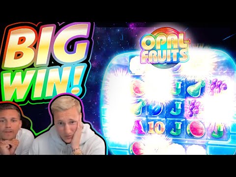 BIG WIN!!! Opal Fruits BIG WIN!! Casino Slot from CasinoDaddy Live Stream