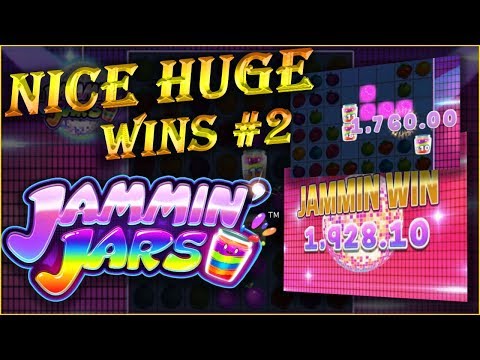 Nice huge wins on Jammin Jars slot #2. Push Gaming