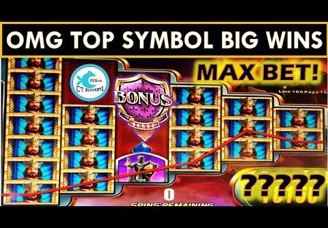 THE KNIGHT SAVES THE DAY! TWO SUPER BIG WINS! Knight’s Keep Slot Machine, Zeus III, WMS SLOTS!