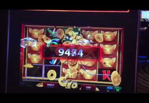 Fortune Ingot Slot Machine Line Hit Big Win Lucky Eagle Casino