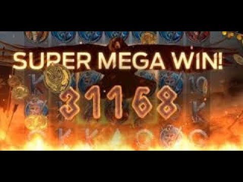 Vikings Video Slot SUPER MEGA WIN 10 euro bet