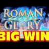 Roman Glory – SUPER BIG WIN + RETRIGGER – New Las Vegas Slot Machine