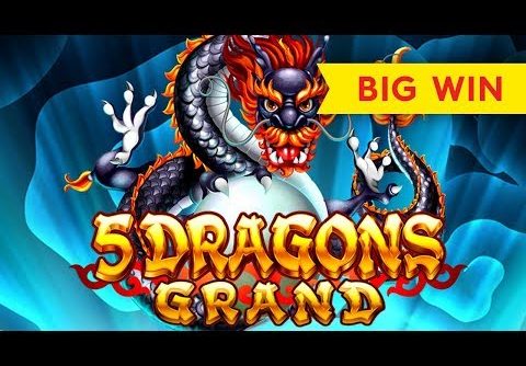 5 Dragons Grand Slot – BIG WIN BONUS – VICTORY!