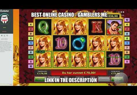 SUPER BIG WIN IN ONLINE CASINO AT SLOTS   Garden of Riches, good trigger and good free spins!