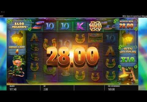 Wish Upon A Leprechaun Megaways Big Win Slot