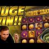 HUGE WIN!! Money Train BIG WIN!! Online Slot from CasinoDaddy Live Stream