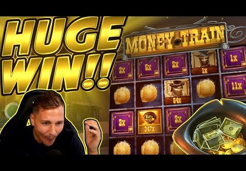HUGE WIN!! Money Train BIG WIN!! Online Slot from CasinoDaddy Live Stream