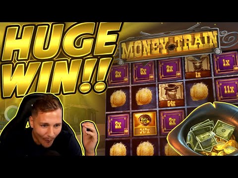 HUGE WIN!! Money Train BIG WIN!! Online Slot from CasinoDaddy Live Stream