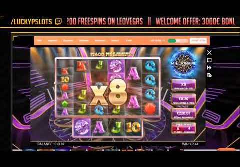 Who Wants to Be a Millionaire Slot Big Win Compilation | Big Time Gaming