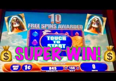 SUPER BiG WIN!!! KRONOS WMS SlOT MACHINE BONUS!!!