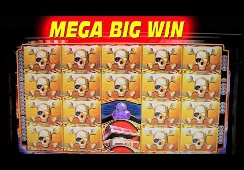 Pirate Ship – NEARLY FULL SCREEN MEGA BIG WIN – Slot Machine Bonus