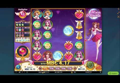 Moon Princess Online Casino Slot Bonus Game Big Win!