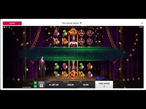 The Great Albini -NEW SLOT-MEGA WIN