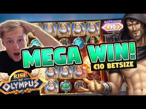 MEGA WIN! Rise of Olympus BIG WIN – 10 euro bet – Huge win from Casino LIVE stream