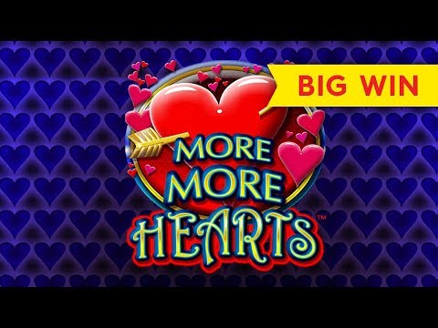 VERY NICE! More More Hearts Slot – $8 Max Bet – BIG WIN BONUS!