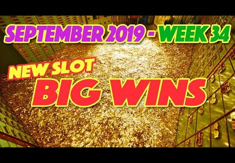 Biggest NEW Slot Wins! ~ September 2019 (week 34). A compilation of Big Wins playing New Slots!