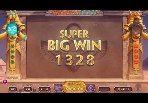 €1672 Valley of the Gods Slot BIG WIN