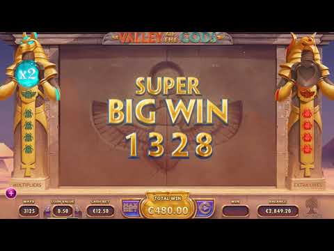 €1672 Valley of the Gods Slot BIG WIN