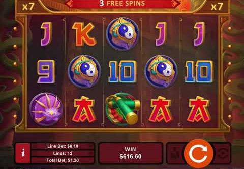 Kung Fu Rooster Online Casino Slot Mega Huge Win!.mp4