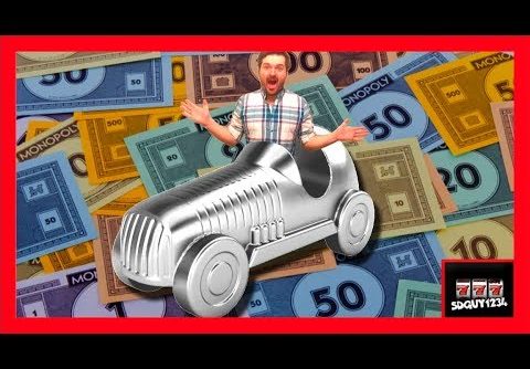 I WON A NEW CAR! Monopoly Super Grand Hotel Slot Machine Bonuses With SDguy – Big Wins!