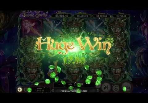 Betsoft Faerie Spells Slots Gameplay Mega Win