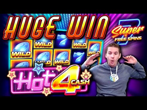 HUGE WIN on Hot4Cash Slot – £5 Bet