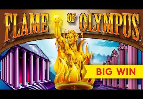 Flame of Olympus Slot – BIG WIN RETRIGGER BONUS!