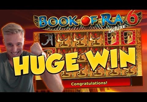 BIG WIN!!! Book of ra 6 Huge Win – Casino Games – Slots (free spins)