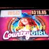 Super Big Win! Country Girl Slot Machine Bonus-with Albert!