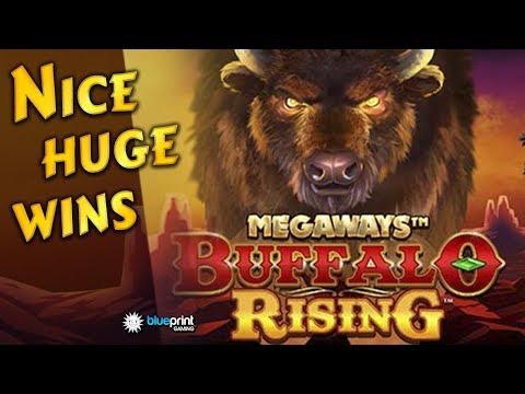 Nice huge wins on Buffalo Rising Megaways slot. Blueprint Gaming