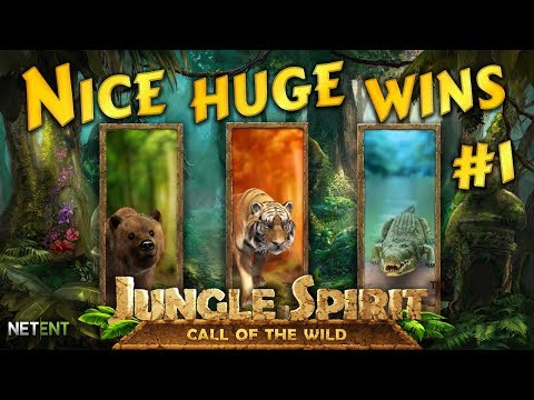 Nice huge wins on Jungle Spirit slot #1. NetEnt