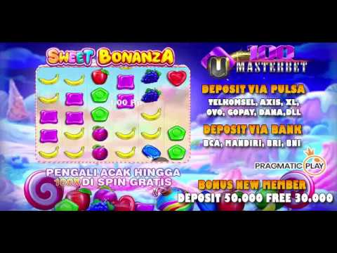 Sweet Bonanza BIGWIN Slot dalam Agen Slot Deposit Pulsa Masterbet188