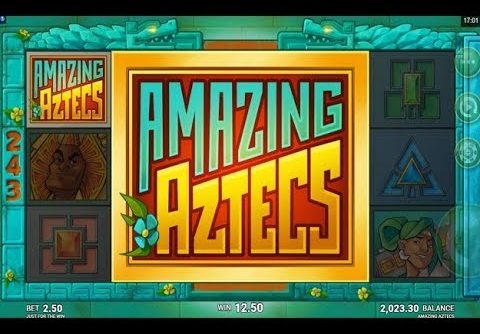 Several Big Wins on the New Amazing Aztecs Online Slot