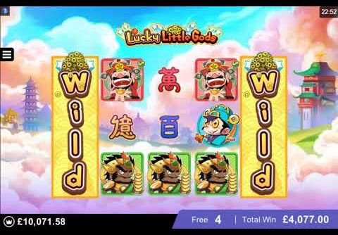 €4279 Epic Mega Win on New Slot Lucky Little Gods!