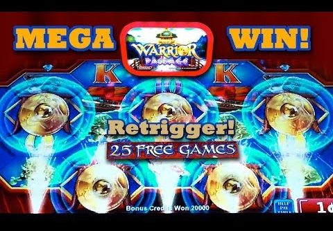 Warrior Passage *NEW* MEGA WIN! –  MAX BET – Slot Machine Bonus