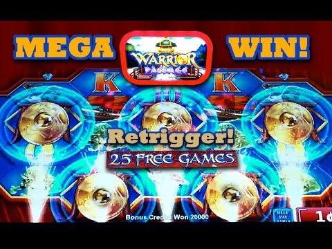 Warrior Passage *NEW* MEGA WIN! –  MAX BET – Slot Machine Bonus