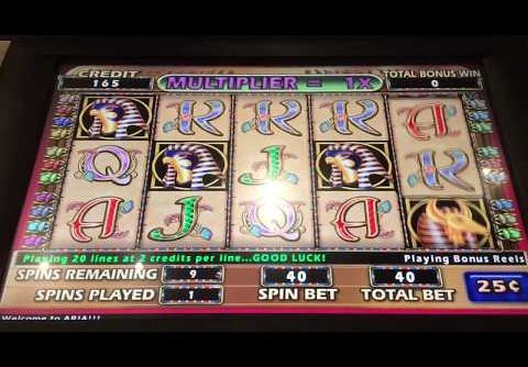 Cleopatra 2 Slot Machine High Limit $10/bet BIG WIN Aria Las Vegas