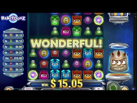 Reactoonz Online Casino Slot Ultra Big Win!